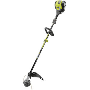 RYOBI 4-Stroke 30cc Attachment Capable Straight Shaft Gas Trimmer