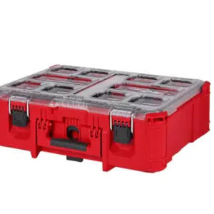 PACKOUT 20 in. Deep Organizer with 6 Compartments and Quick Adjust Dividers