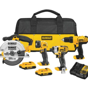 20-Volt MAX Cordless Combo Kit (4-Tool)