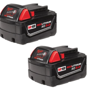 M18 18-Volt Lithium-Ion XC Extended Capacity Battery Pack 3.0Ah (2-Pack)
