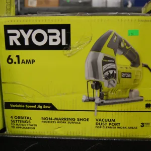 6.1 Amp Corded Variable Speed Orbital Jig Saw with SPEEDMATCH Technology