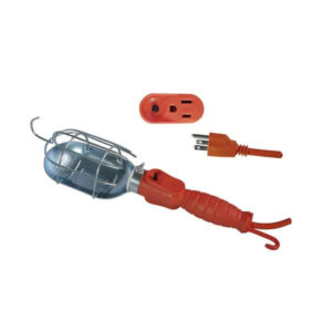 HDX 75-Watt Metal Shield Incandescent Trouble Work Light with 6 ft. Cord FH-21A