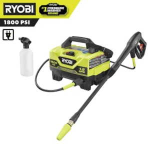 RYOBI 1800 PSI 1.2 GPM Cold Water Electric Pressure Washer