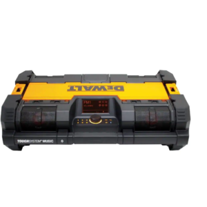 TOUGHSYSTEM 14-1/2 in. Portable and Stackable Radio/Digital Music Player with Bl