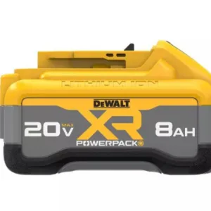 20-Volt MAX XR Lithium-Ion 8.0 Ah Battery Pack