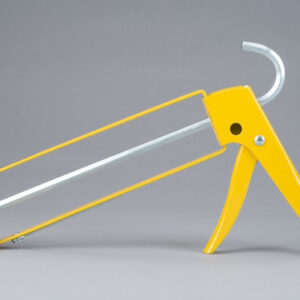 Dripless SH200 Skeleton Frame Metal Caulk Gun, 10oz Open-Frame, 10:1 Thrust Rat