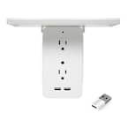 6-Outlet Cordless Wall Extender