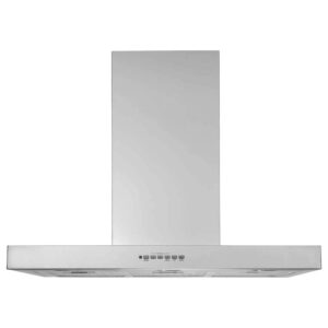GE Profile 36 in. Wall Mount Range Hood with Light in Stainless Steel