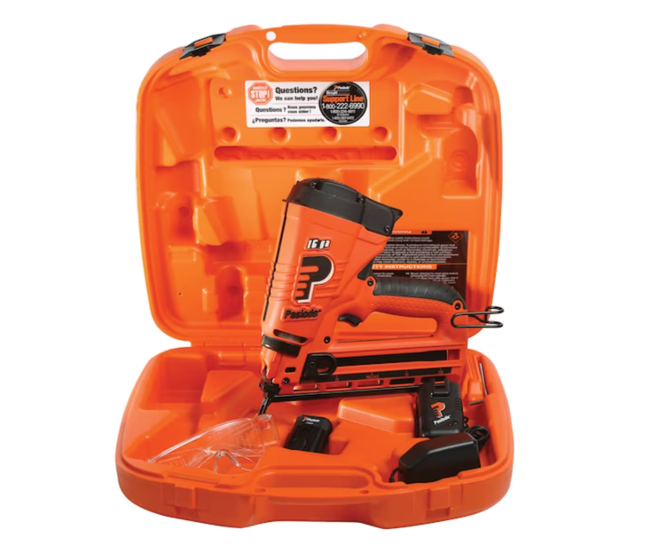 Paslode Angled 2.5-in 16-Gauge Cordless Finish Nailer Kit