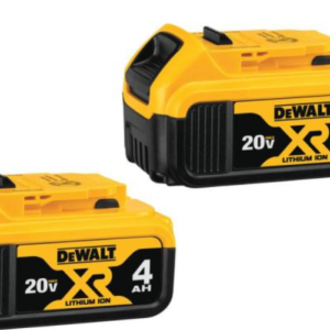 20-Volt MAX XR Premium Lithium-Ion 4.0Ah Battery Pack (2-Pack)