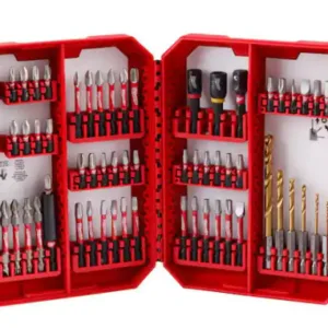 SHOCKWAVE Impact Duty Alloy Steel Drill and Drive Bit Set with PACKOUT Accessory