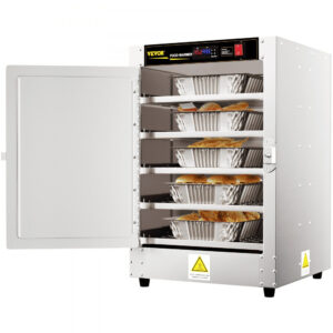 VEVOR Hot Box Food Concession Warmer 19"x19"x29" Shelves