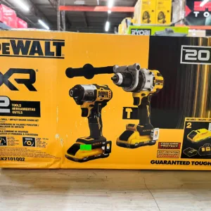 DEWALT 20V MAX Lithium-Ion Cordless 2-Tool Combo Kit with (2) 4.0 Ah Batteries,