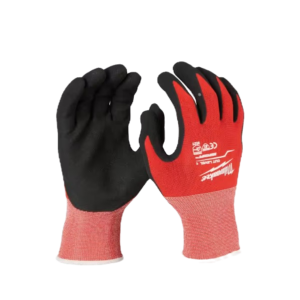 X-Large Red Nitrile Level 1 Cut Resistant Dipped Work Gloves (4-Pack)