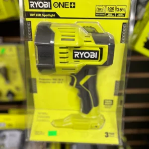 RYOBI ONE+ 18V Cordless LED Spotlight (Tool Only) PCL661B