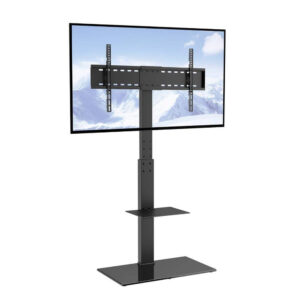 VEVOR TV Mount Stand, Swivel Tall TV Stand for 32 - 85 in. TVs Height Adjustabl