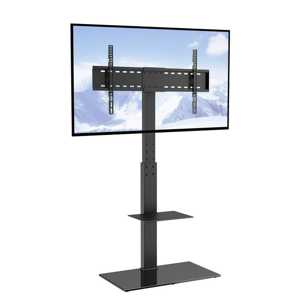 VEVOR TV Mount Stand, Swivel Tall TV Stand for 32 - 85 in. TVs Height Adjustabl