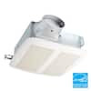 Broan-NuTone LoProfile 80 CFM Ceiling/Wall Bathroom Exhaust Fan with 4 in. Oval