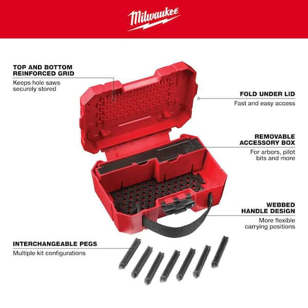 Milwaukee Hole Dozer Bi-Metal Hole Saw Kit (7-Piece) 49-22-4040