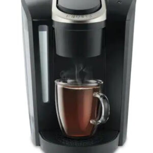 K-Select Matte Black Single Serve Coffee Maker with Automatic Shut-Off