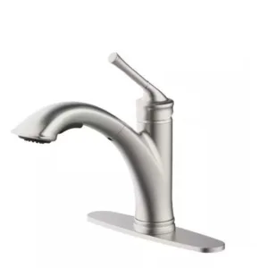 Hemming Single-Handle Pull-Out Sprayer Kitchen Faucet Deckplate