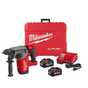 M18 FUEL 18V Lithium-Ion Brushless 1 in. Cordless SDS-Plus Rotary Hammer Kit wit