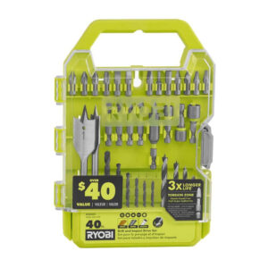 RYOBI 40-Piece Drill and Impact Drive Kit