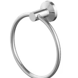 Wall Mounted Dorind Towel Ring in Polished Chrome