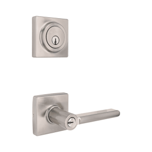 Defiant Tonebridge Satin Nickel Single Cylinder Combo Pack