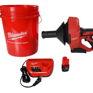M12 Cordless Auger Snake Drain Cleaning Kit
