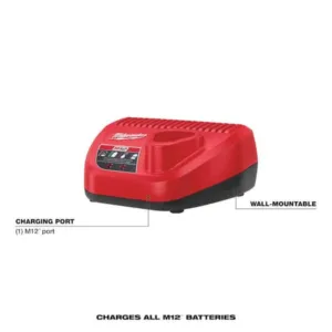 Milwaukee M12 12V Lithium Battery Charger