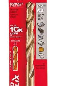 27/64 in. Cobalt Red Helix Drill Bit