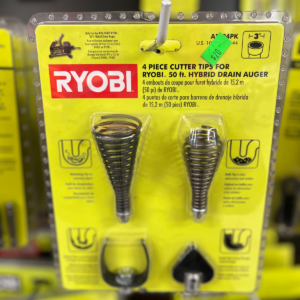 Cutter Tips for Drain Auger P4003 (4-Piece)