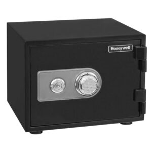 Honeywell 0.50 cu. ft. Fire Resistant Safe with Dual Combination and Key Lock S
