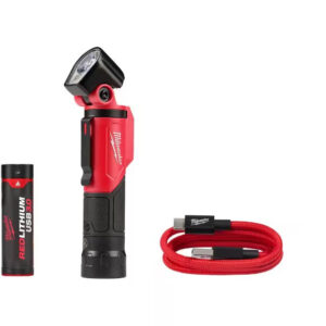 500 Lumens LED Pivoting REDLITHIUM USB Flashlight