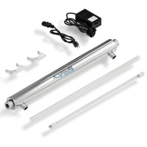 AQUASURE Quantum Series 8 GPM Ultraviolet UV Light Water Filter System for Whol