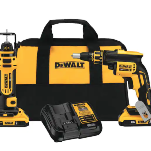 20-Volt MAX XR Cordless Drywall Screw Gun/Cut-out Tool Combo Kit (2-Tool) with (