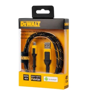 4 ft. Reinforced Braided Cable for Micro-USB