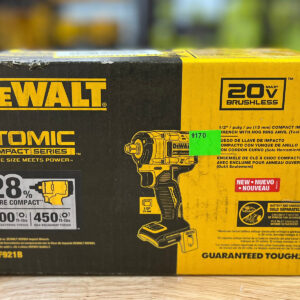 ATOMIC 20-Volt MAX Cordless Brushless 1/2 in. Impact Wrench (Tool-Only)