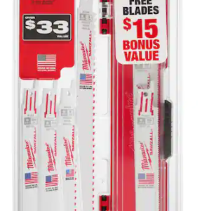 SAWZALL Wood and Metal Cutting Bi-Metal Reciprocating Saw Blade Set (16-Piece)