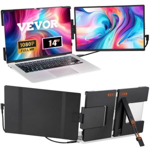 VEVOR Laptop Screen Extender 14" HD 1080P