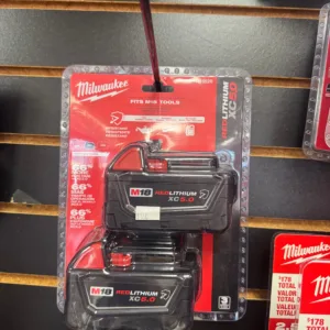 Milwaukee double 5.0 battery