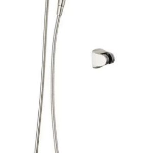 Satin Nickel 7.88-in Round Dual/Combo Shower Head 1.75-GPM (6.6-LPM)