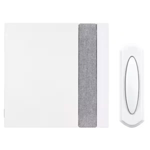 Defiant Wireless Battery Operated Doorbell Kit with Wireless Push Button