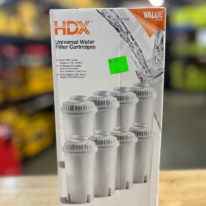 HDX Water Pitcher Replacement Water Filter Cartridges, BPA Free (8-Pack) F003