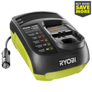 18-Volt ONE+ In-Vehicle Dual Chemistry Charger for use with 12V DC Outletet