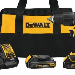 ATOMIC 20-Volt MAX Lithium-Ion Cordless Brushless 1/2 in. Compact Hammer Drill K