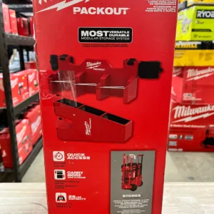 Milwaukee PACKOUT Long Tool Holder Tool Box Rack Attachment 48-22-8607