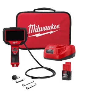 M12 12V Lithium-Ion Cordless M-SPECTOR 360-Degree 4 ft. Inspection Camera Kit
