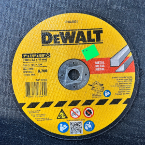 DeWalt 7 Inch Metal Cutting Abrasive Blade